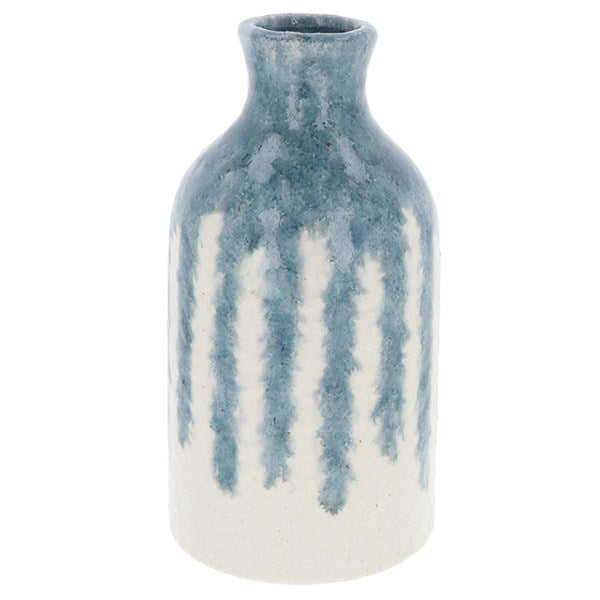 Vesuvius Bottle Vase Medium Teal