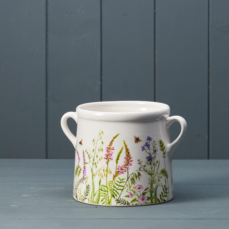 Meadow design Pot 13cm