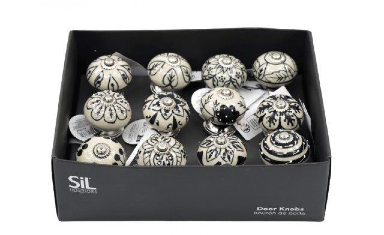 Black and White Doorknobs - 1 Design Sent