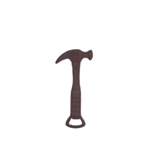 Hand Held Bottle Opener with Hammer Decoration