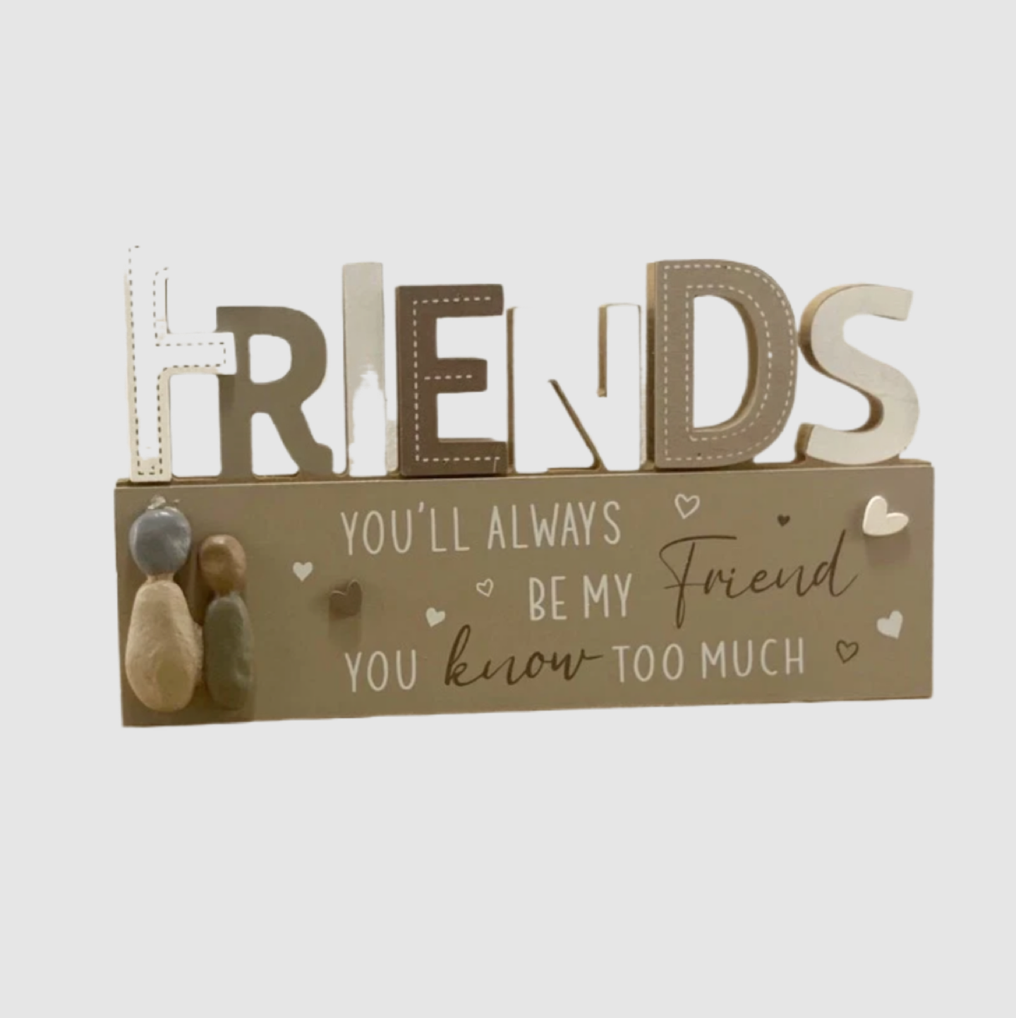 Love and Affection FRIENDS Plaque