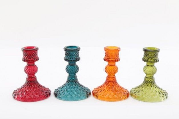 Boho Dinner Candle Holder in 4 Colours