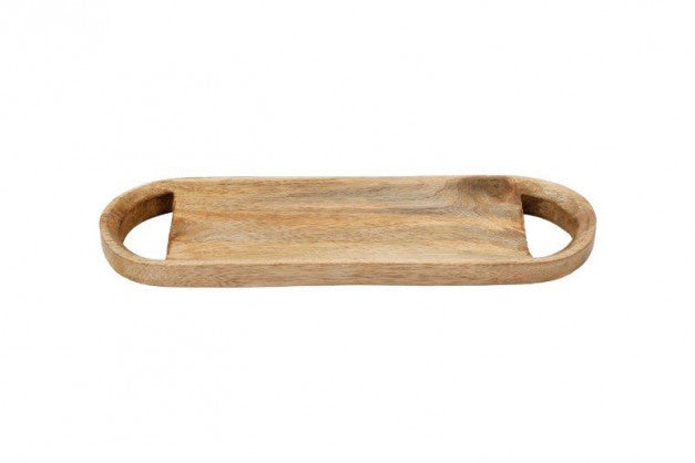 Wooden serving tray in 2 sizes