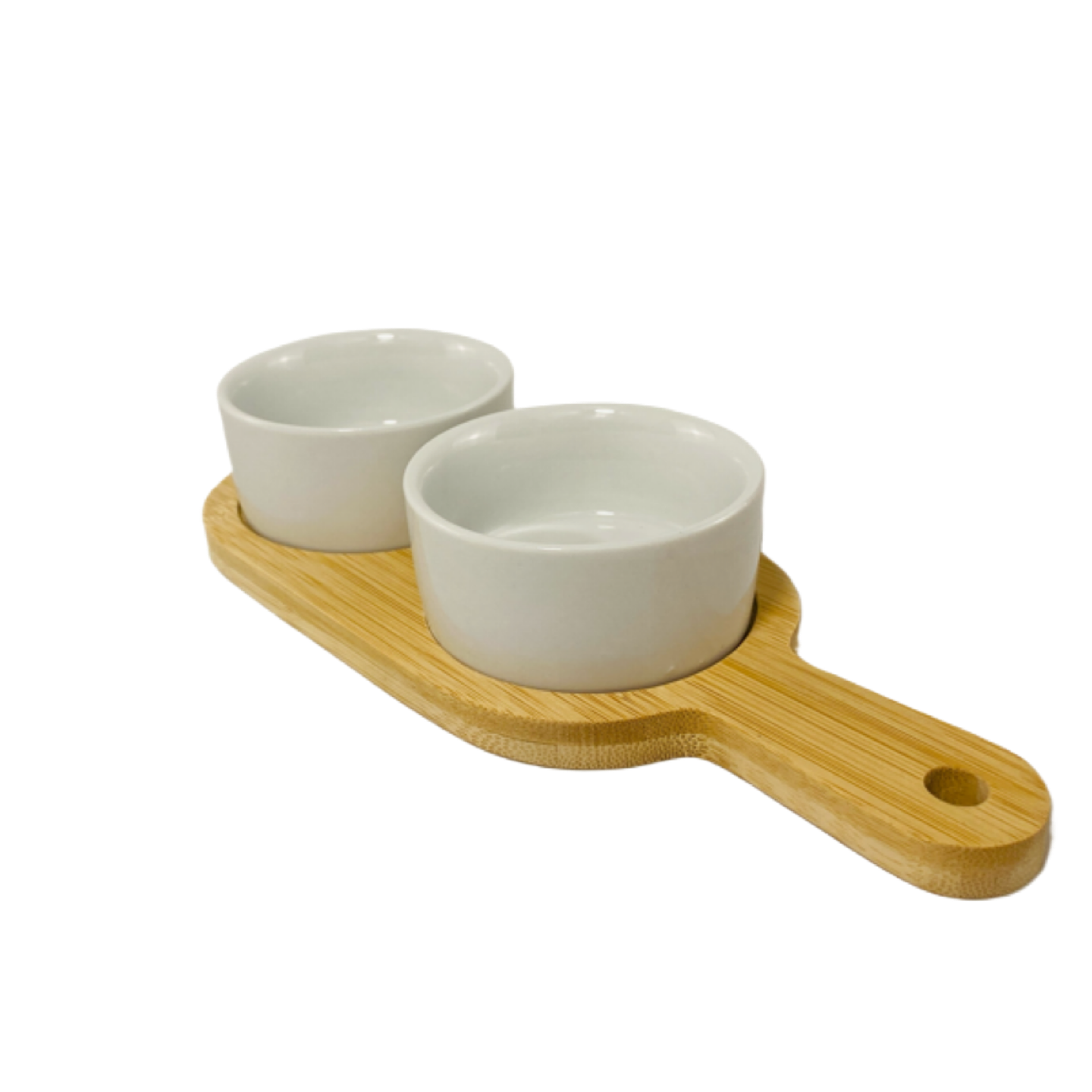 3-Piece Tapas Serving Set Round Bowls
