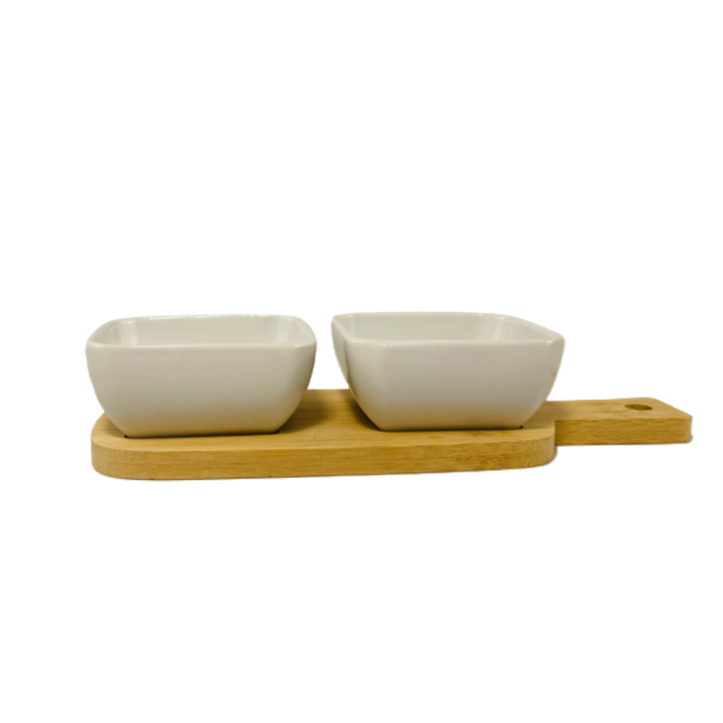 3-Piece Tapas Serving Set Square Bowls