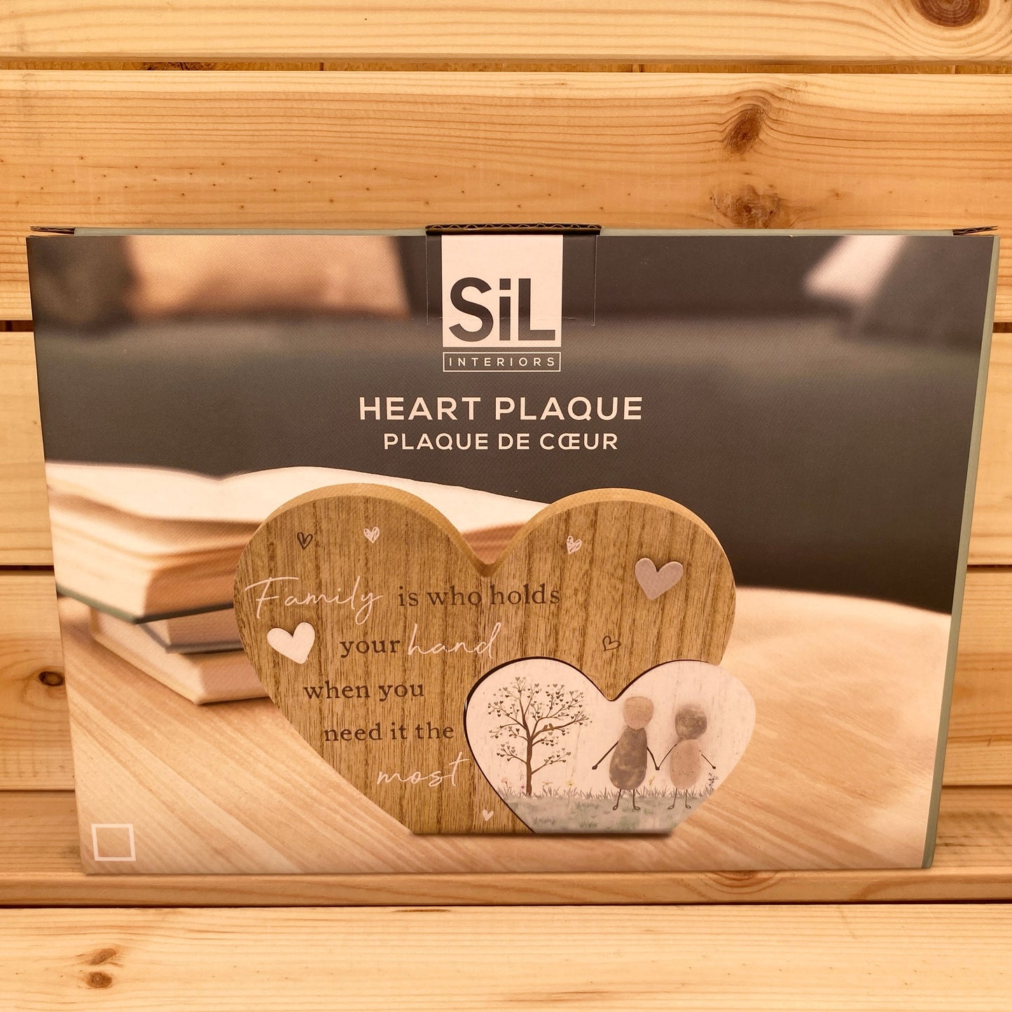 Friends Pebble Heart Plaque