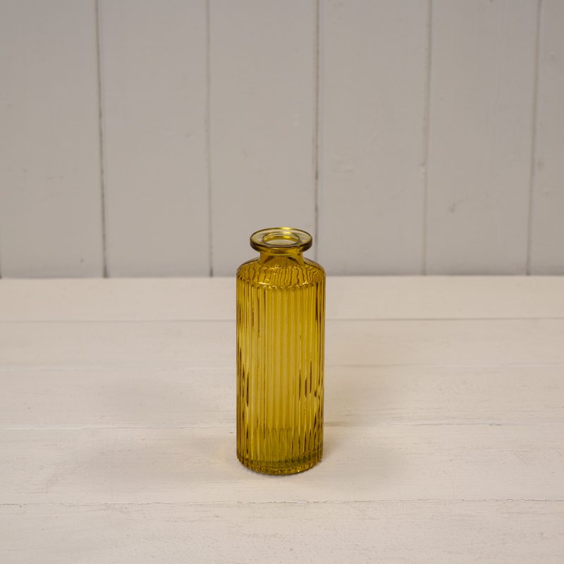 Yellow Glass Bottle