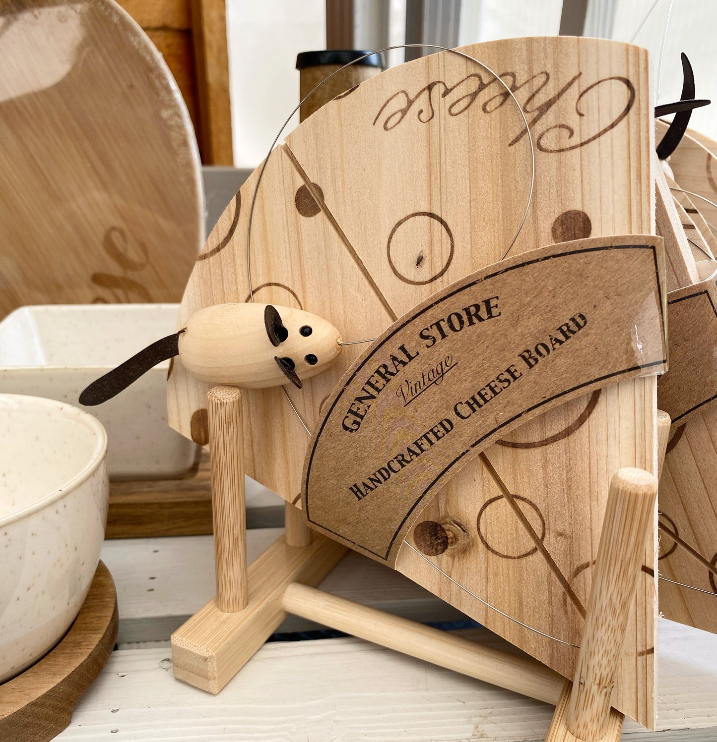 Cheese Board and Mouse