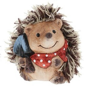 Country Hedgehog in 4 Designs