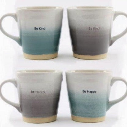 Embossed Word Mug in Four Designs