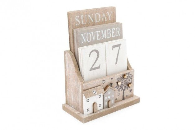 Wooden House Calender