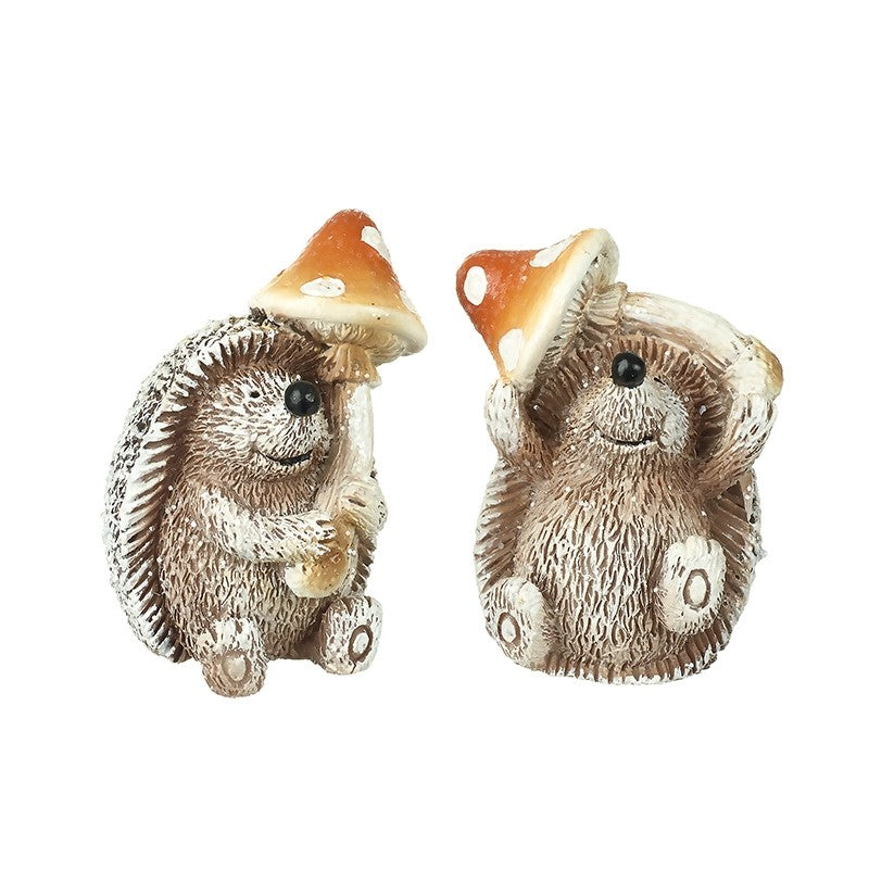 Hedgehogs With Mushrooms