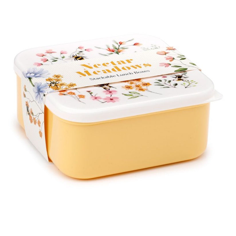 Set of 3 Lunch Boxes M/L/XL Nectar Meadow