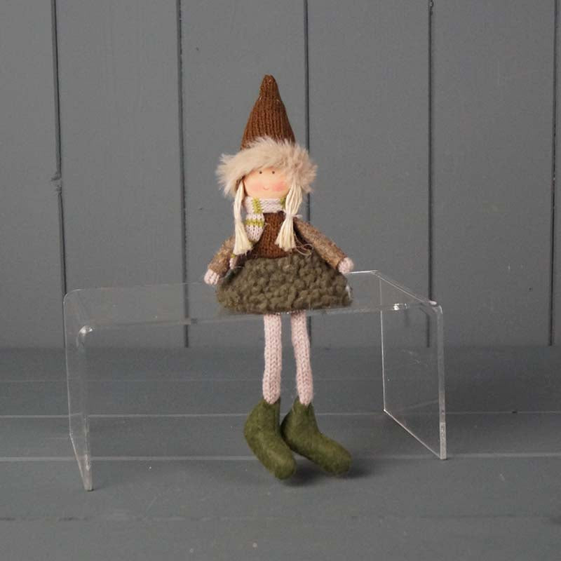 Fabric Doll 16cm available in 2 colours
