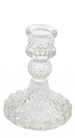 Jewel Dinner Candle Holder- 4 colours