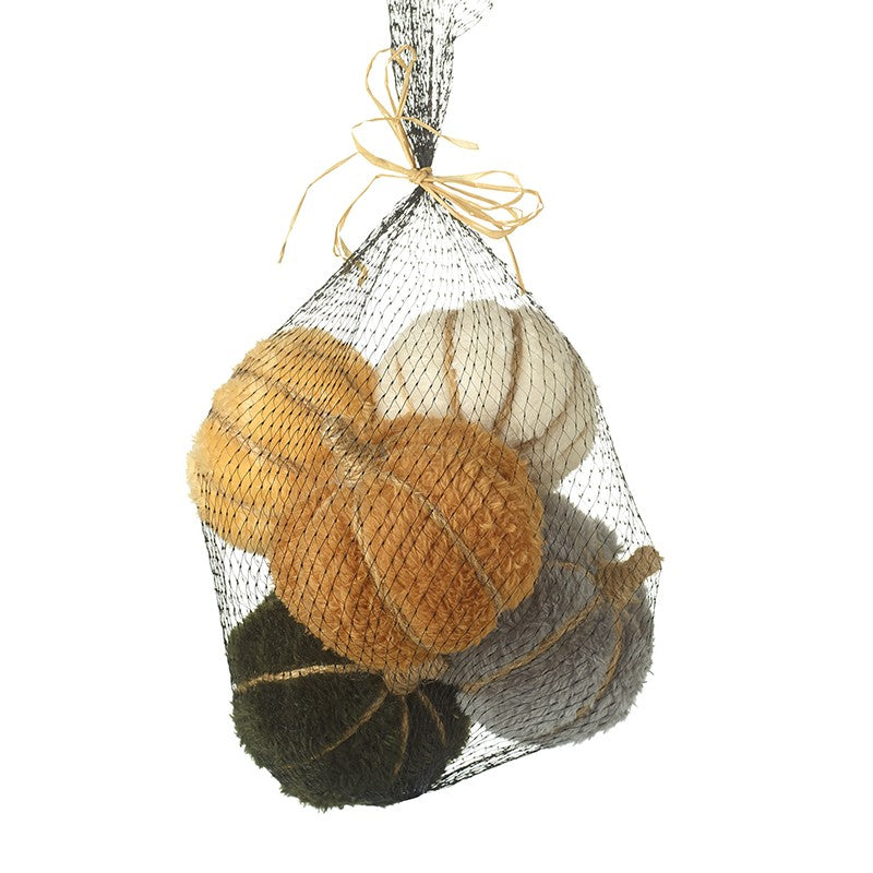 Fabric Pumpkin in a choice of 5 colours
