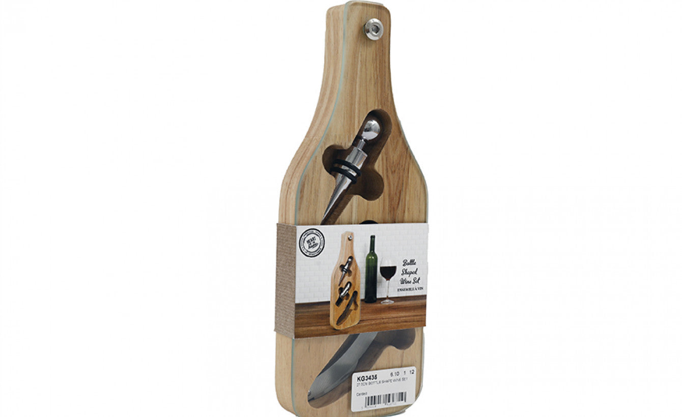 27.5CM BOTTLE SHAPE WINE SET