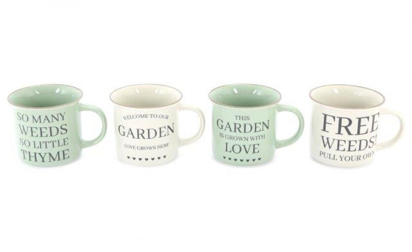 9.5X8.5 12OZ POTTING SHED MUG