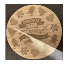 Christmas Treat Plate