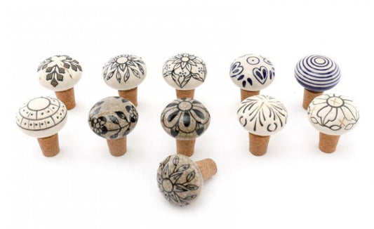 12 ASSTD BOTTLE STOPPERS