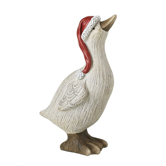 Duck with Xmas Hat - Large