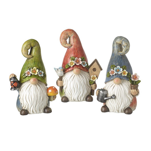 Garden Gnome in 3 Colours