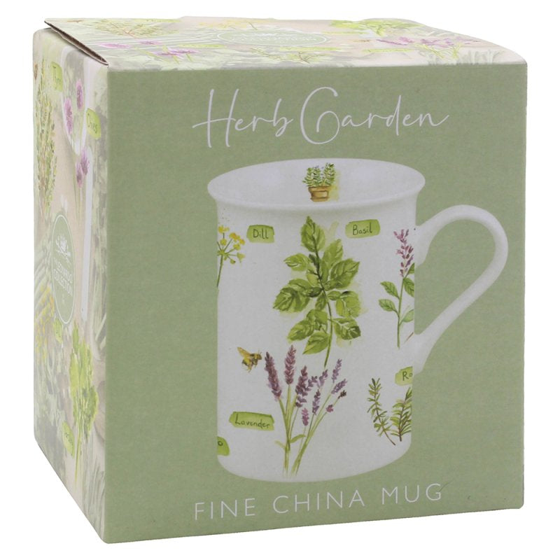 Herb Garden Breakfast Mug