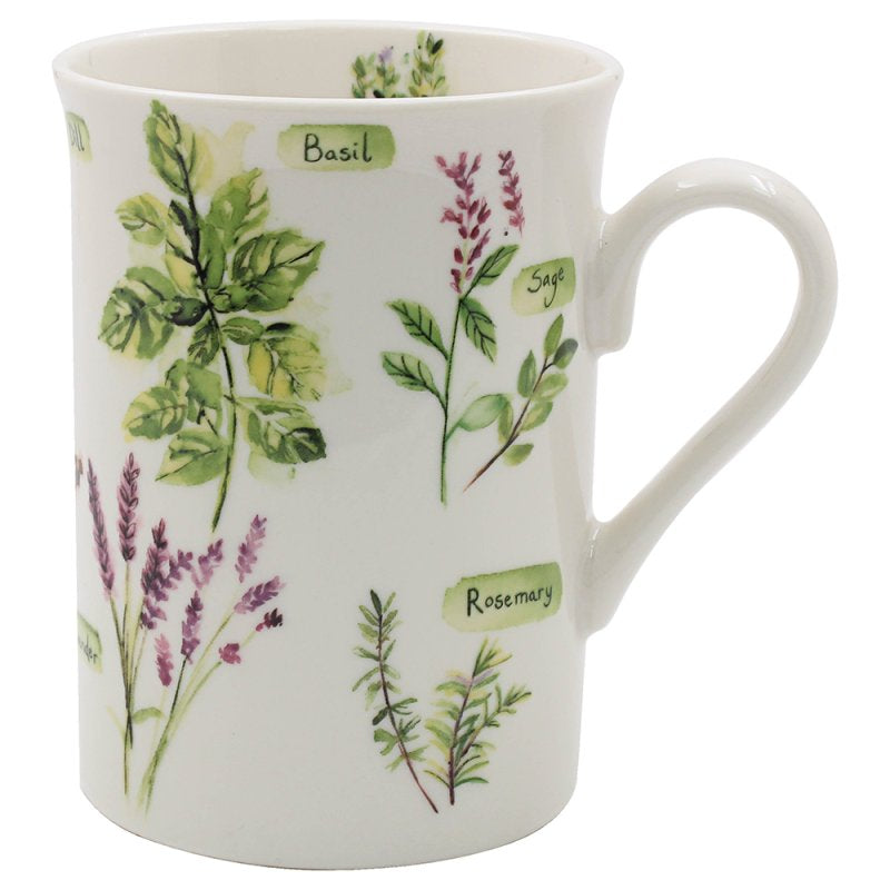 Herb Garden Breakfast Mug
