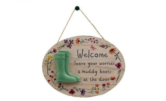 20cm Welcome Plaque