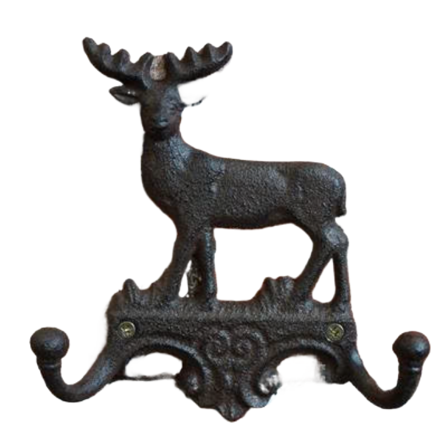 Cast Iron Stag Coat Hooks