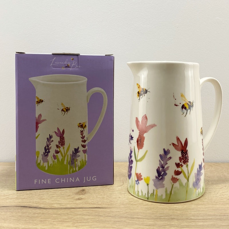 Lavender & Bees Jug Small