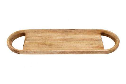 Wooden serving tray in 2 sizes