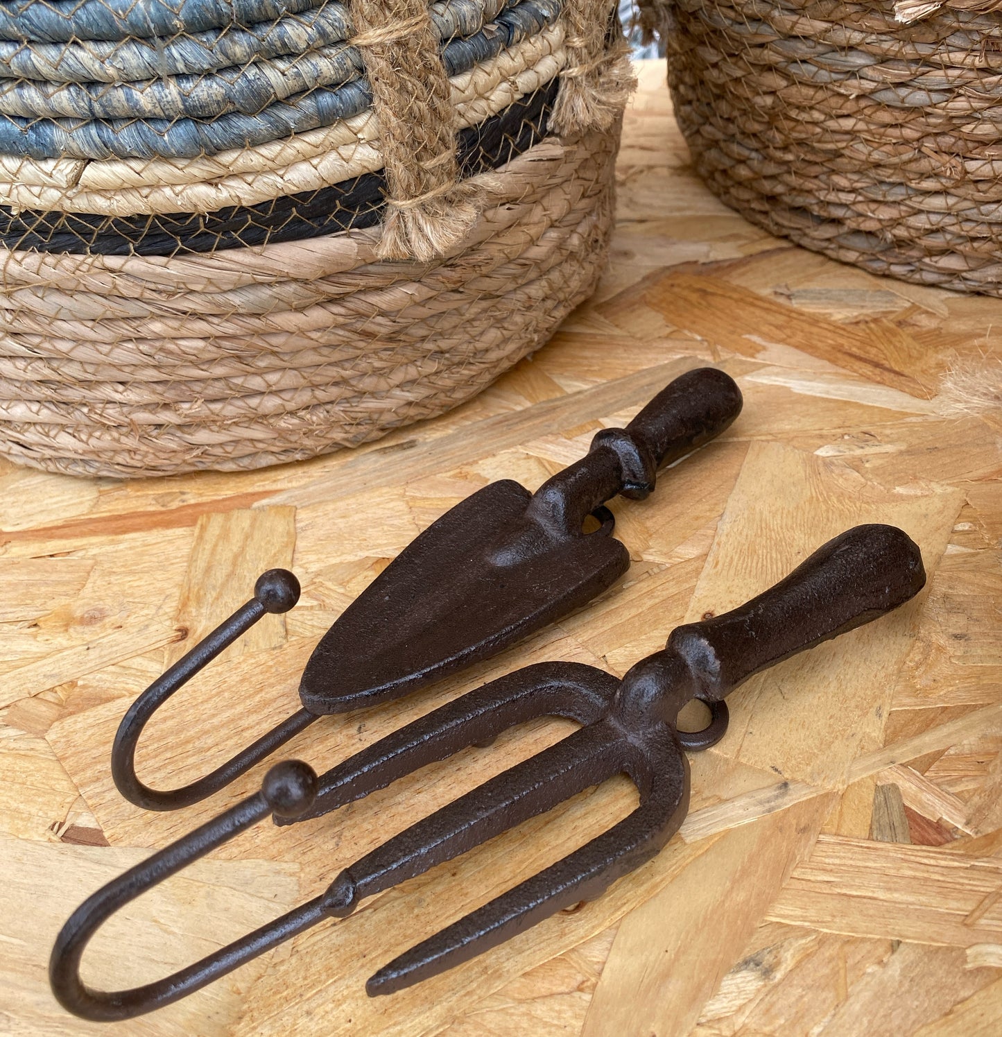Cast Iron Fork or Trowel Hook