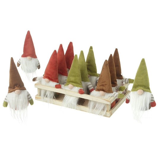 Small Gonk available to order in Red, Brown and Green