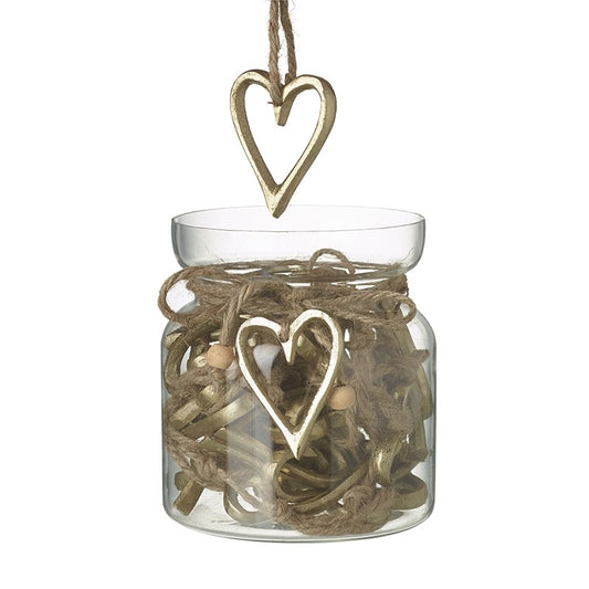 Hanging Cut out Heart