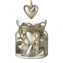 Hanging Silver Heart