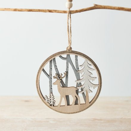 Scene Cut Circle Decoration