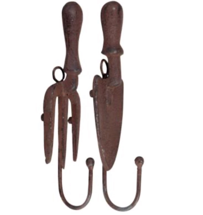 Cast Iron Fork or Trowel Hook