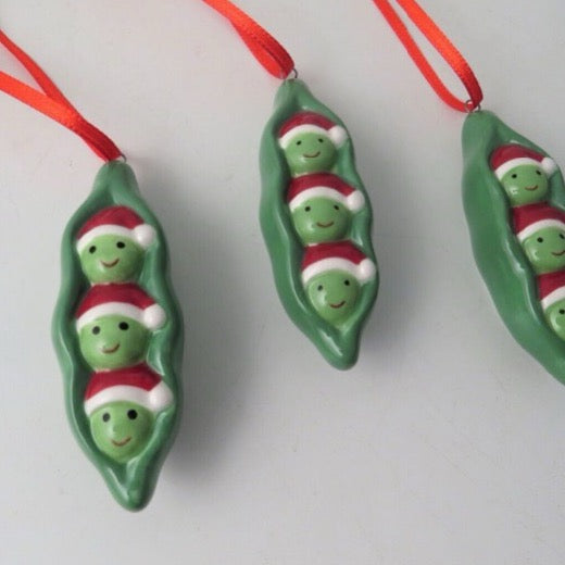 Peas in Pod Tree Decoration