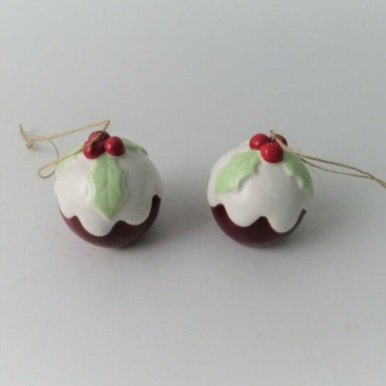 Xmas Pudding Hanging Tree Decoration