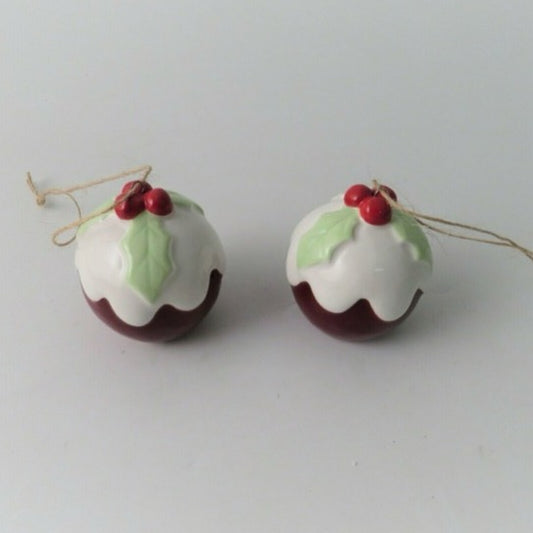Xmas Pudding Hanging Tree Decoration