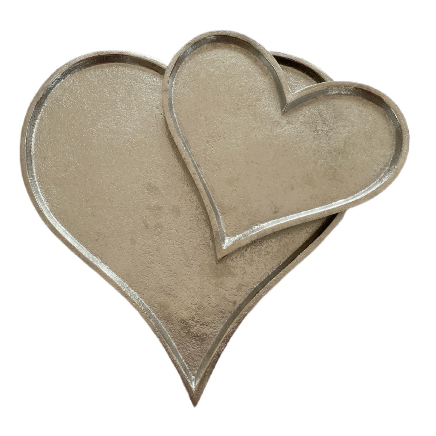 Silver Heart Tray available in Small and Large