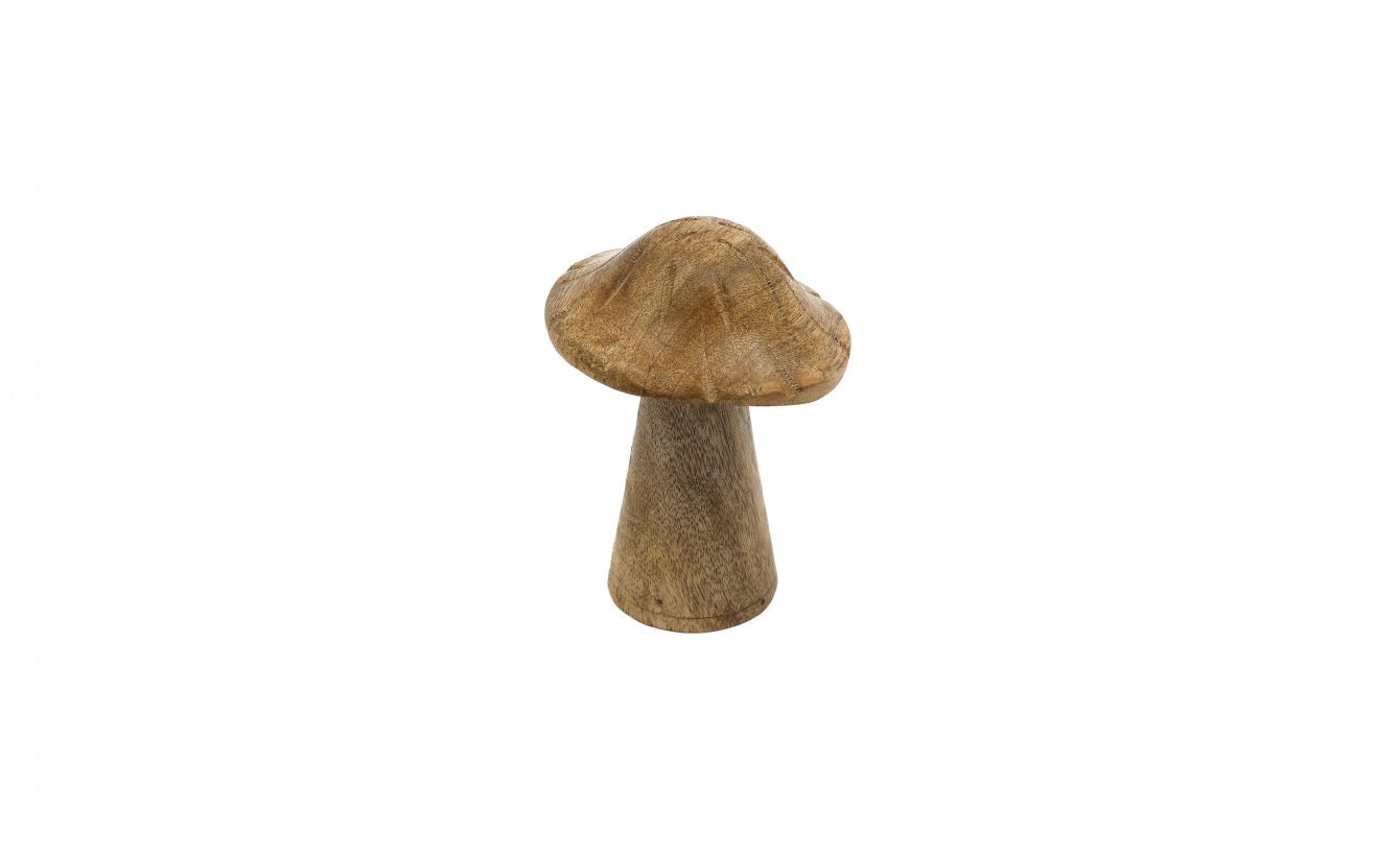 Small Wooden Mushroom