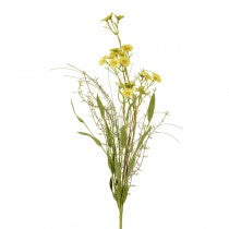 Yellow and White Flower Spray